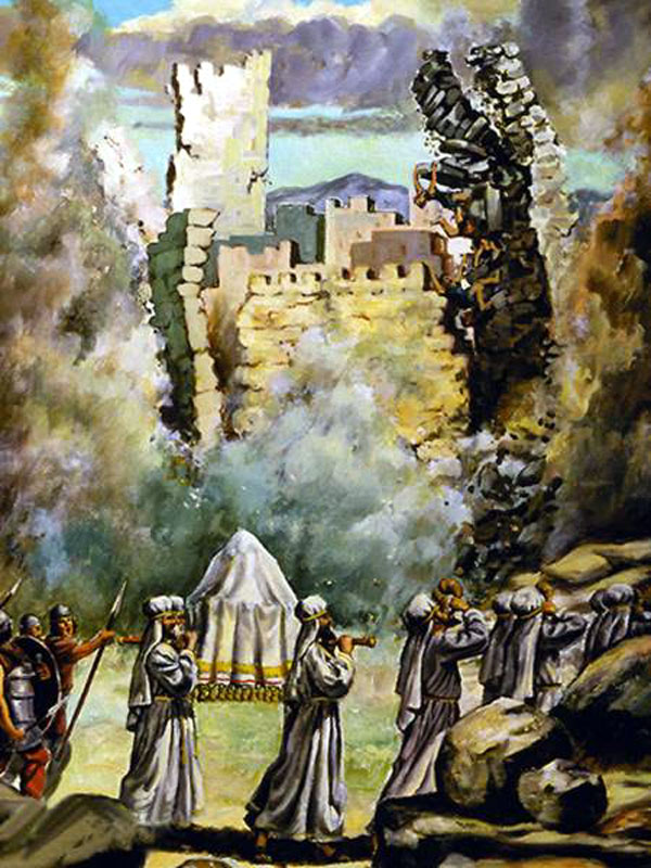 Вот так якобы был покорён Иерихон...