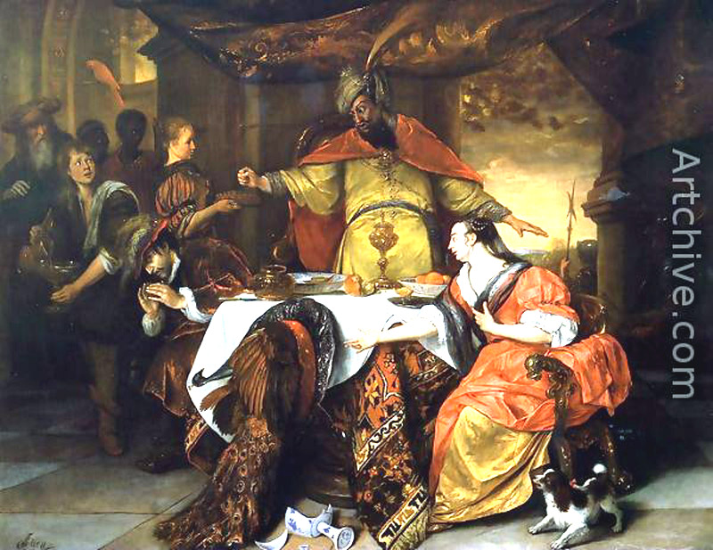 Ян Стен «Эсфирь»