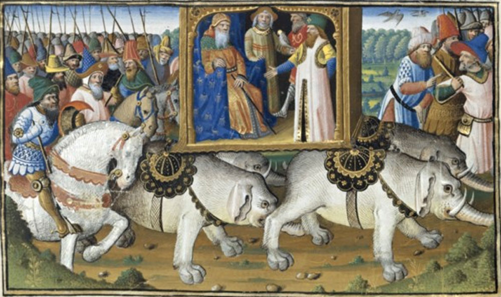 «Монгольский» хан Хубилай едет на охоту (Kubilai a la chasse)