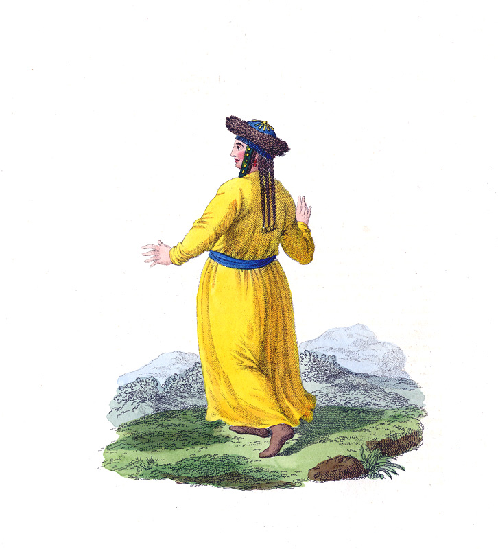 Костюм тартарской женщины Кузнецка