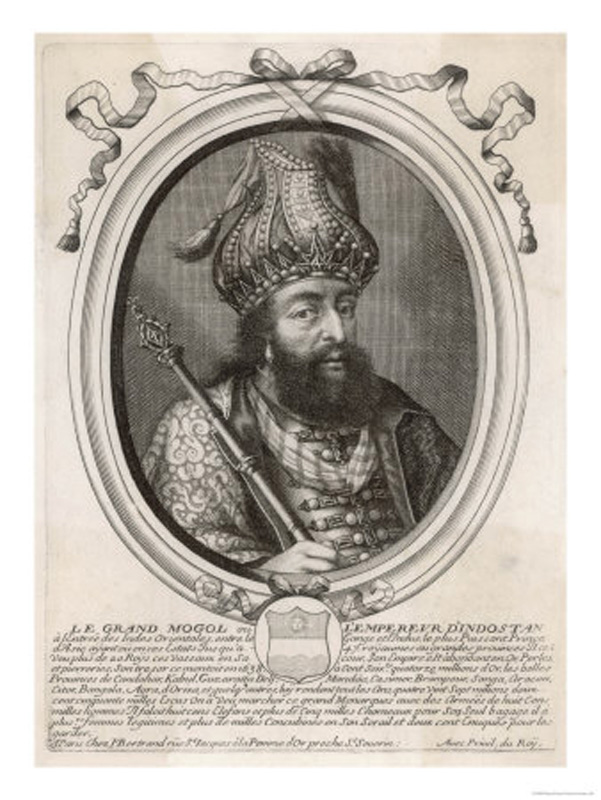 Великий Могол (Grand Mogol) Шах Хахан, 1526