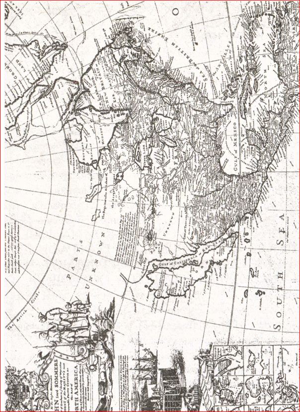 Раздел Сибири и Сев. Америки между победителями и возникновение Соединенных Штатов Америки в 1776 г.