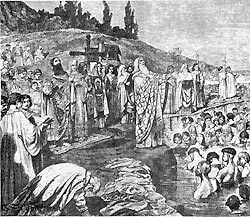 Князь Владимир - насильственный креститель Руси 