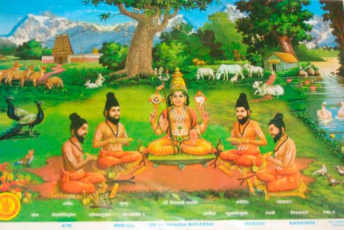 Высокие технологии в Ведах 